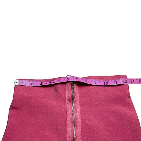 WOW Couture Pink Bandage Pencil Skirt - Size Small - Picture 12 of 16